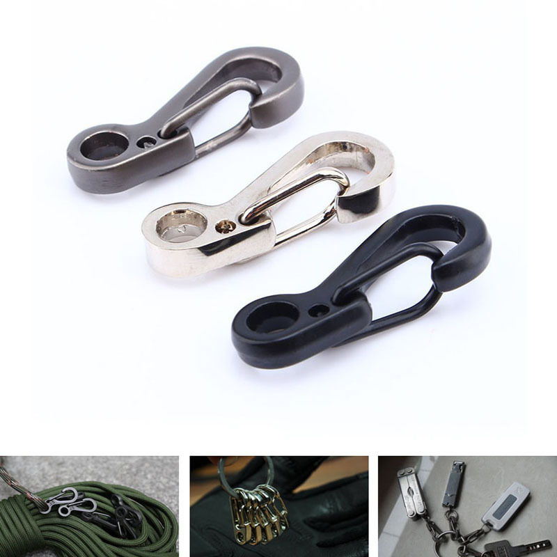 Edc Carry Kit - 10 قطع/مجموعة مشابك كارابينر صغيرة للحبل