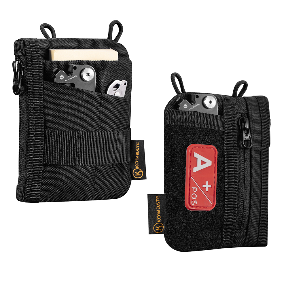 Edc Everyday Carry Gear - حقيبة تنظيم EDC مع منطقة رقع