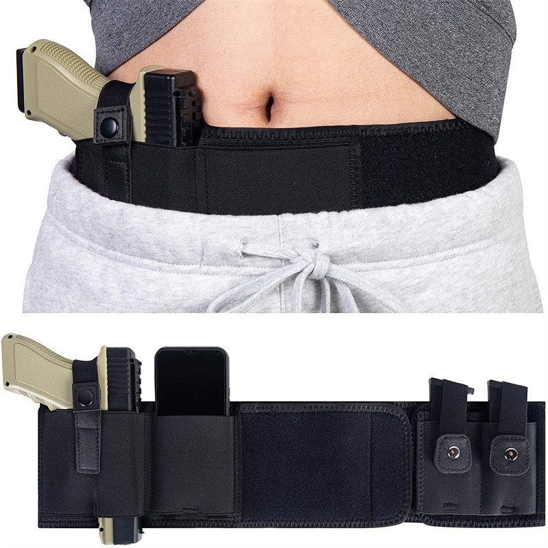Edc Carry Pistols - حزام بطن بندقية الحافظة أخفى حمل
