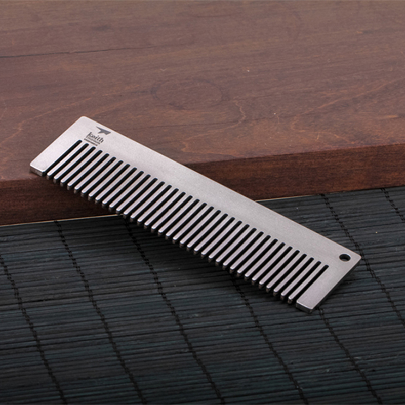 Comb Pocket Titanium - مشط كيث تيتانيوم للسفر للرجال، خفيف