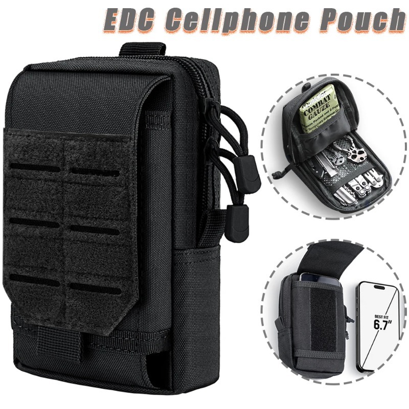 Edc Carry Box - حقيبة خصر تكتيكية متعددة الاستخدامات بنظام