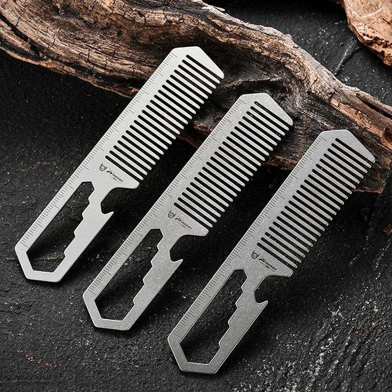 Comb Pocket Titanium - مشط FEGVE من التيتانيوم مضاد للكهرباء