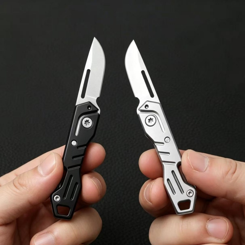 Edc Carry For Men - سكين جيب صغير قابل للطي مع