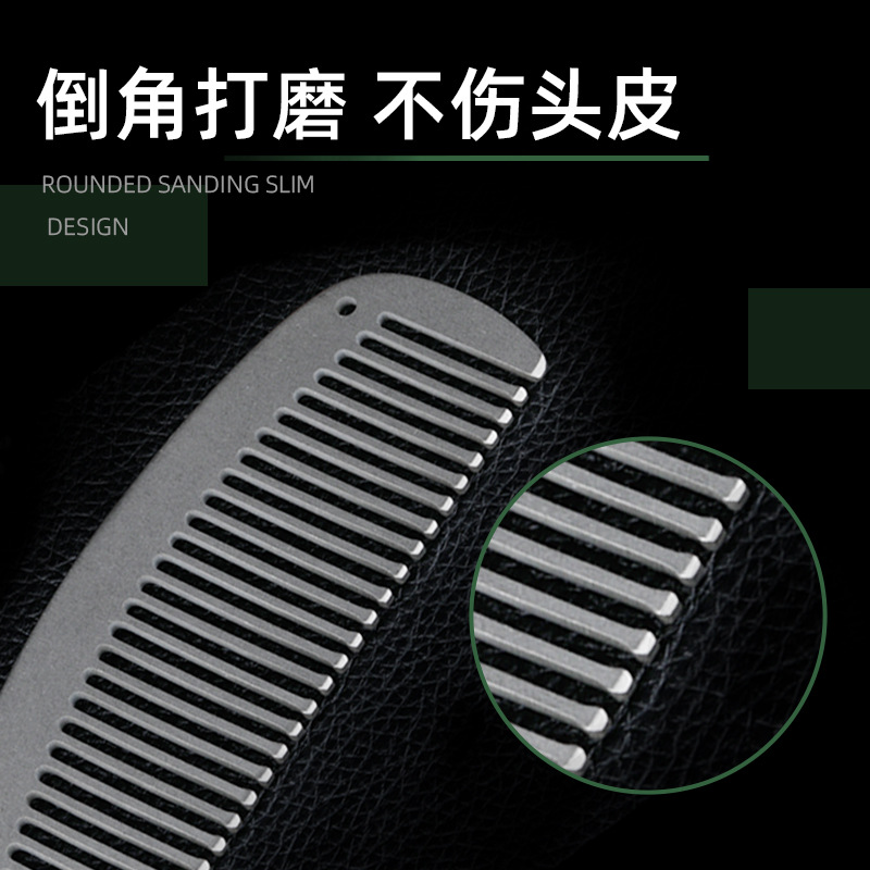 مشط مضاد للكهرباء الساكنة من ا - مراجعة Comb Pocket Titanium وسعره