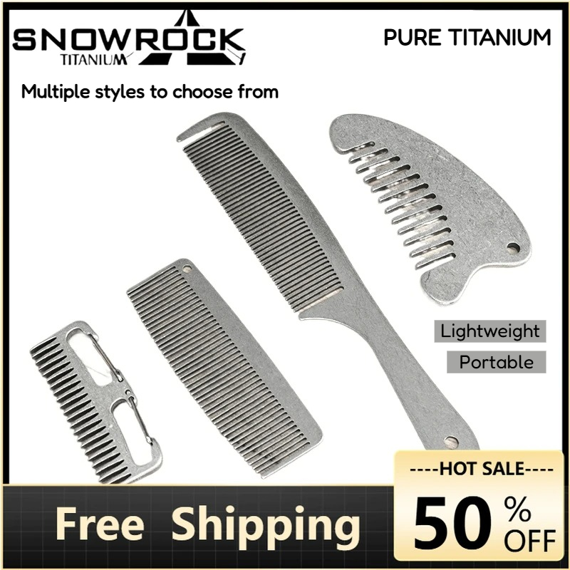 مشط شعر ولحية من التيتانيوم ال - مراجعة Comb Pocket Titanium وسعره