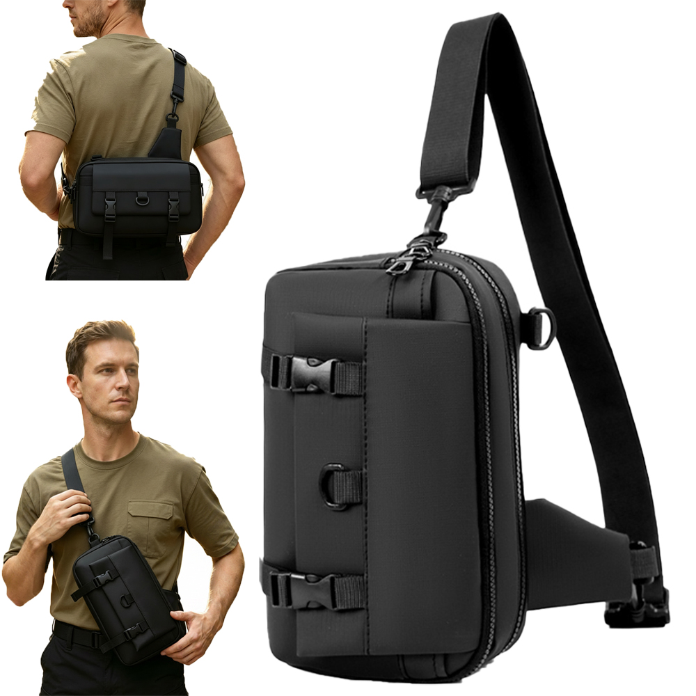 حقيبة مسدس تكتيكية للحمل المخف - مراجعة Edc Concealed Carry Sling Bag وسعره