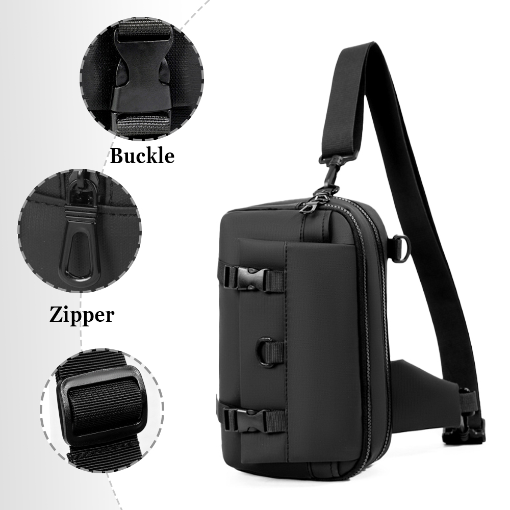 حقيبة مسدس تكتيكية للحمل المخف - مراجعة Edc Concealed Carry Sling Bag وسعره