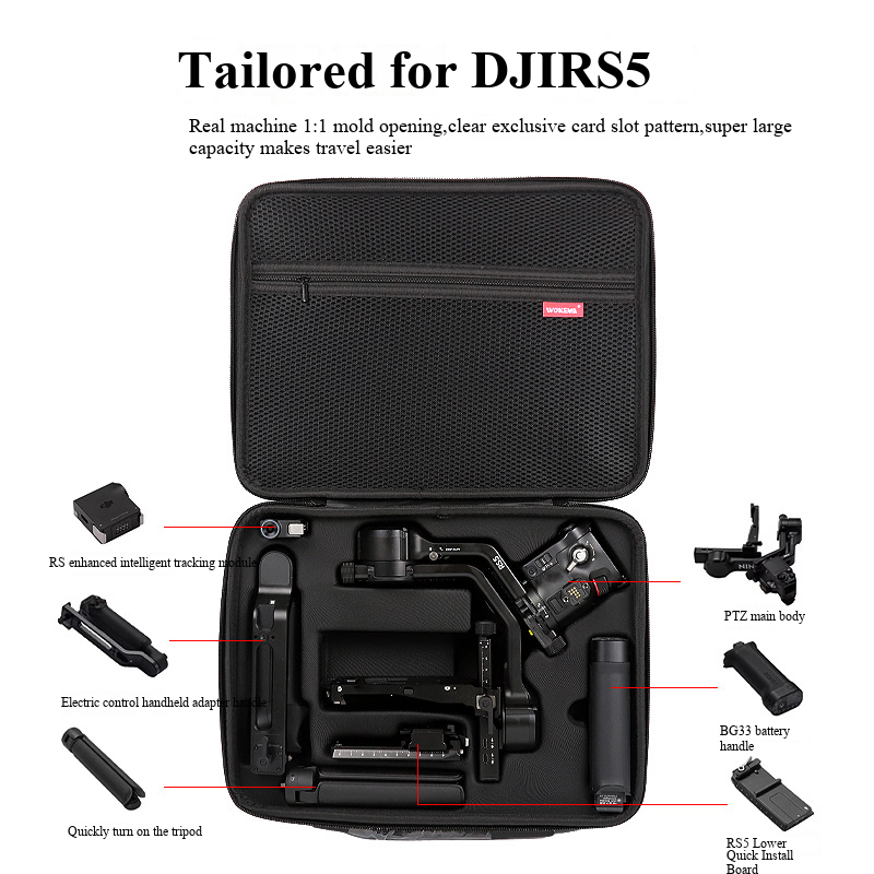 حقيبة كتف لـ DJI RS 5، صندوق ت - مراجعة Edc Carry Bag وسعره
