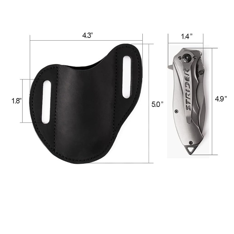 حافظة جلدية أصلية لحامل سكاكين - مراجعة Edc Carry Holster وسعره