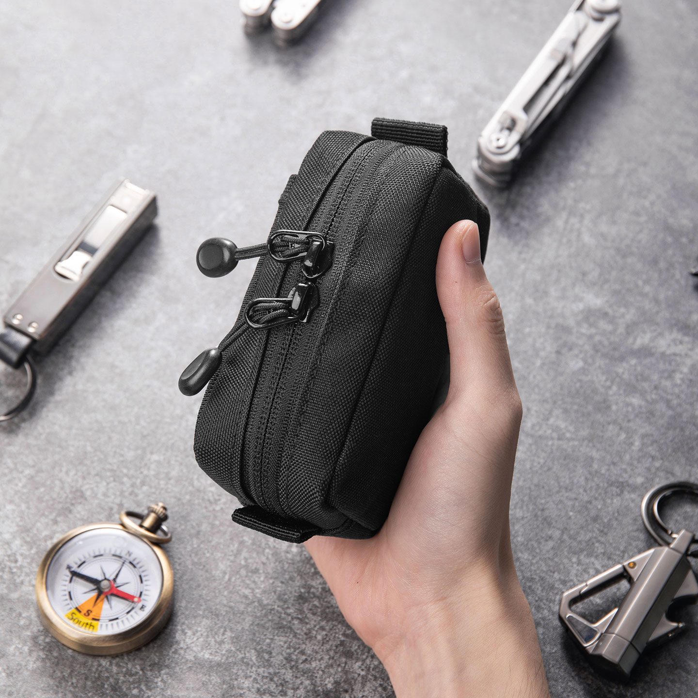 حقيبة تنظيم تكتيكية متينة من ق - مراجعة Edc Everyday Carry Gear وسعره