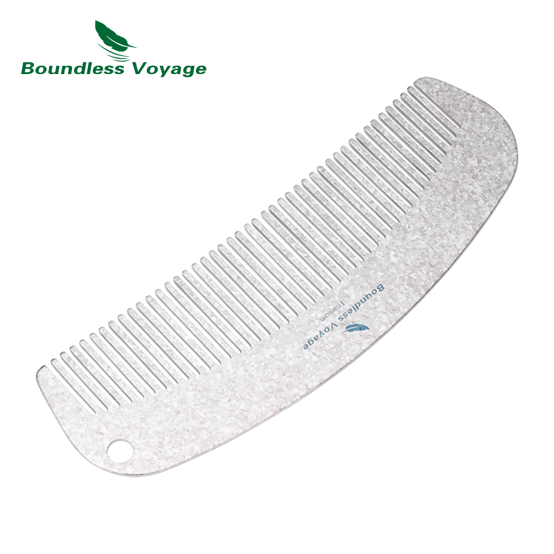 مشط شعر ولحية من التيتانيوم من - مراجعة Comb Pocket Titanium وسعره
