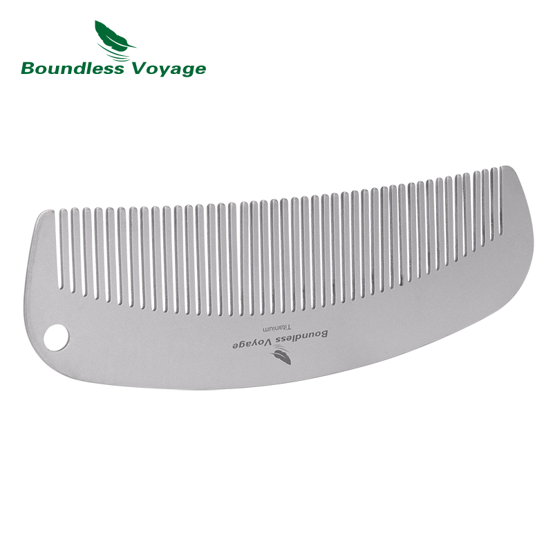 مشط تيتانيوم Boundless Voyage  - مراجعة Comb Pocket Titanium وسعره