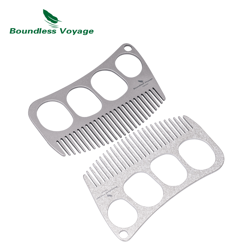 مشط تيتانيوم بدون مقبض من Boun - مراجعة Comb Pocket Titanium وسعره