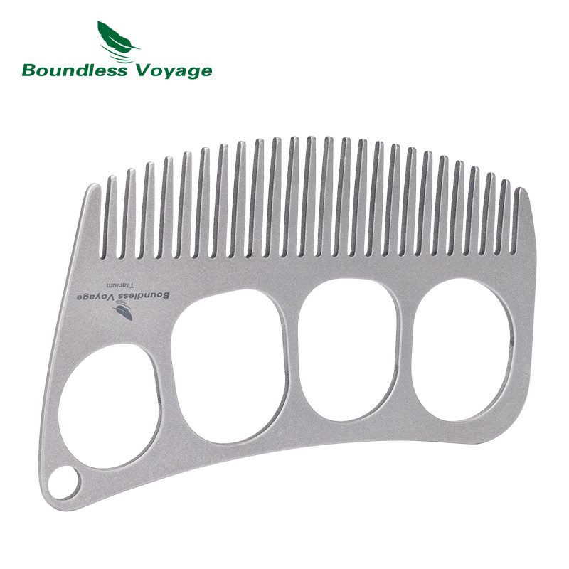 مشط تيتانيوم بدون مقبض من Boun - مراجعة Comb Pocket Titanium وسعره