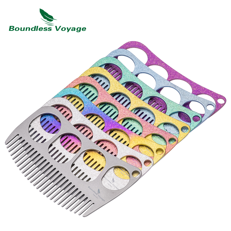 مشط تيتانيوم بدون مقبض من Boun - مراجعة Comb Pocket Titanium وسعره