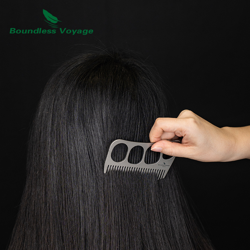 مشط تيتانيوم بدون مقبض من Boun - مراجعة Comb Pocket Titanium وسعره
