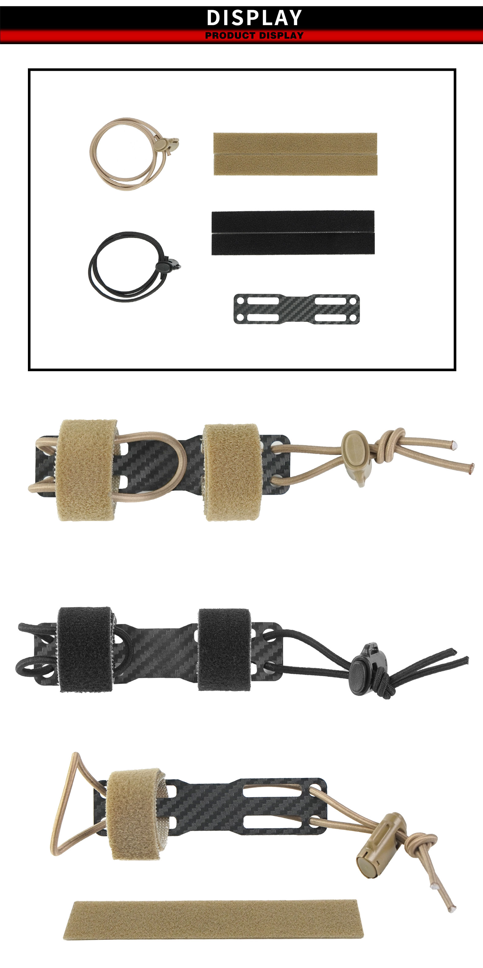 حامل رباط ضاغط تكتيكي بخطاف وح - مراجعة Edc Flex Carry Belt وسعره