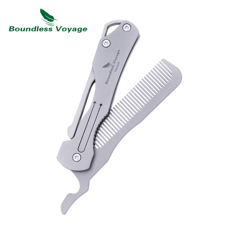 رحلة لا حدود لها قابلة للطي ال - مراجعة Comb Pocket Titanium وسعره
