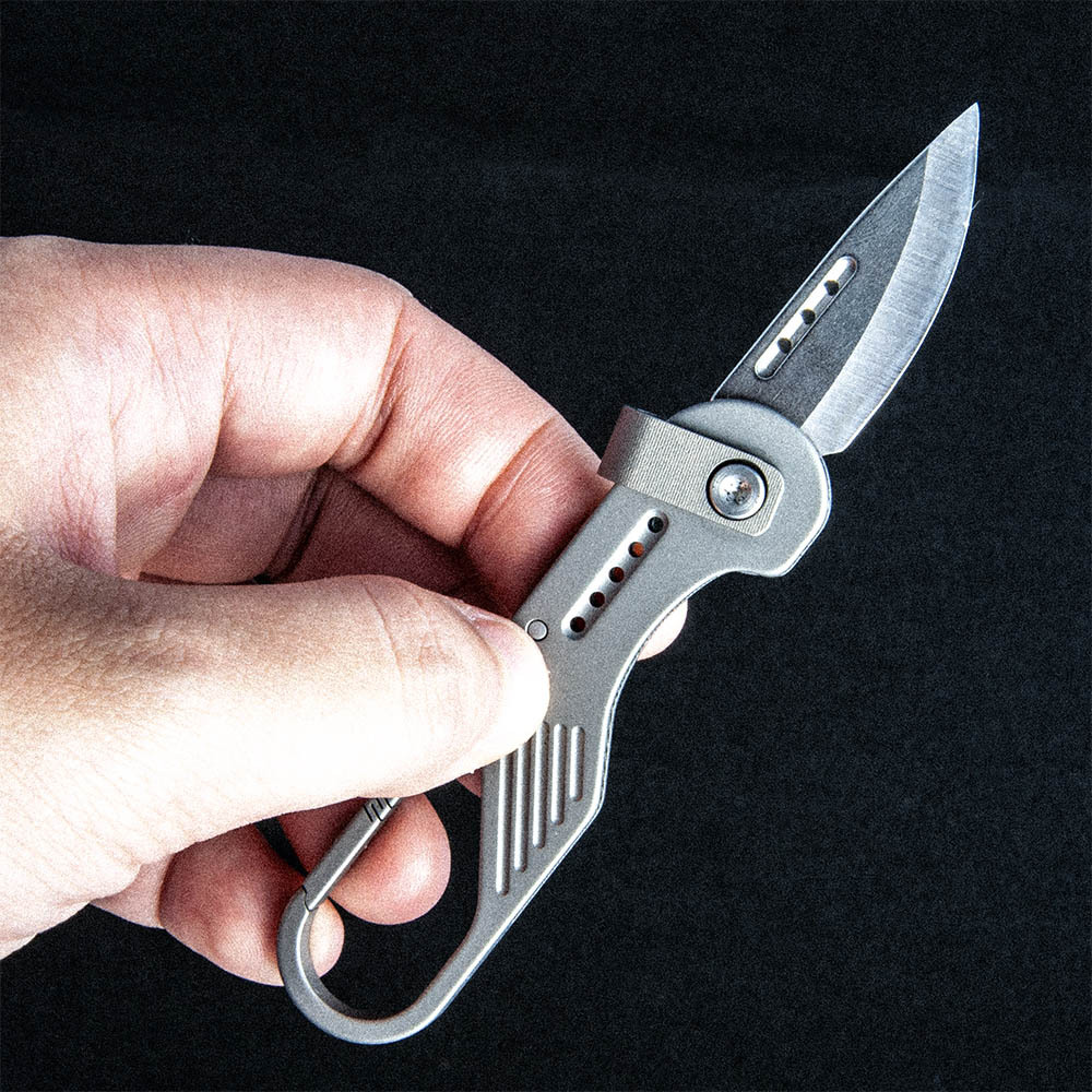 سبائك التيتانيوم المفاتيح سكين - مراجعة Edc Carry Essentials وسعره