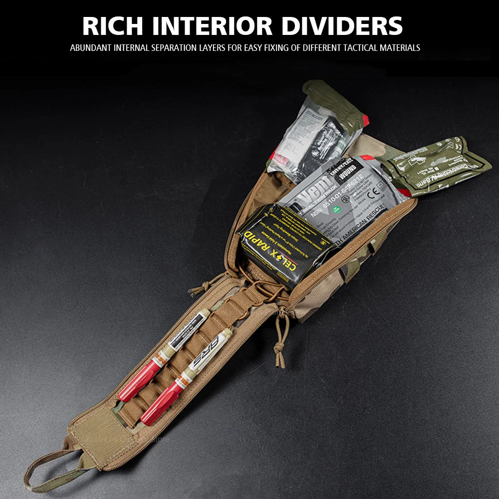 مجموعة الإسعافات الأولية التكت - مراجعة Edc Carry Belt وسعره