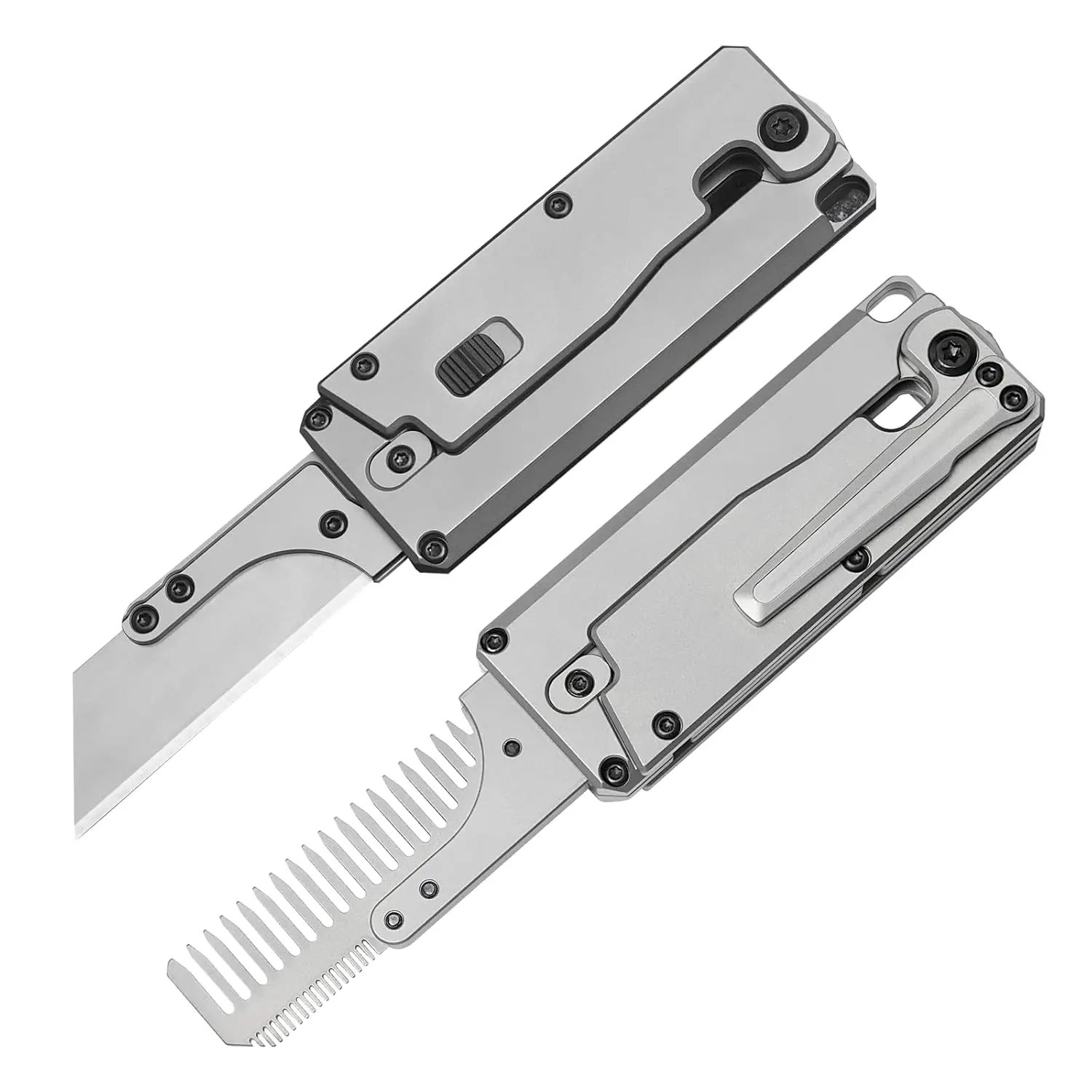 FEGVE TC347 أداة متعددة الاستخ - مراجعة Comb Pocket Titanium وسعره