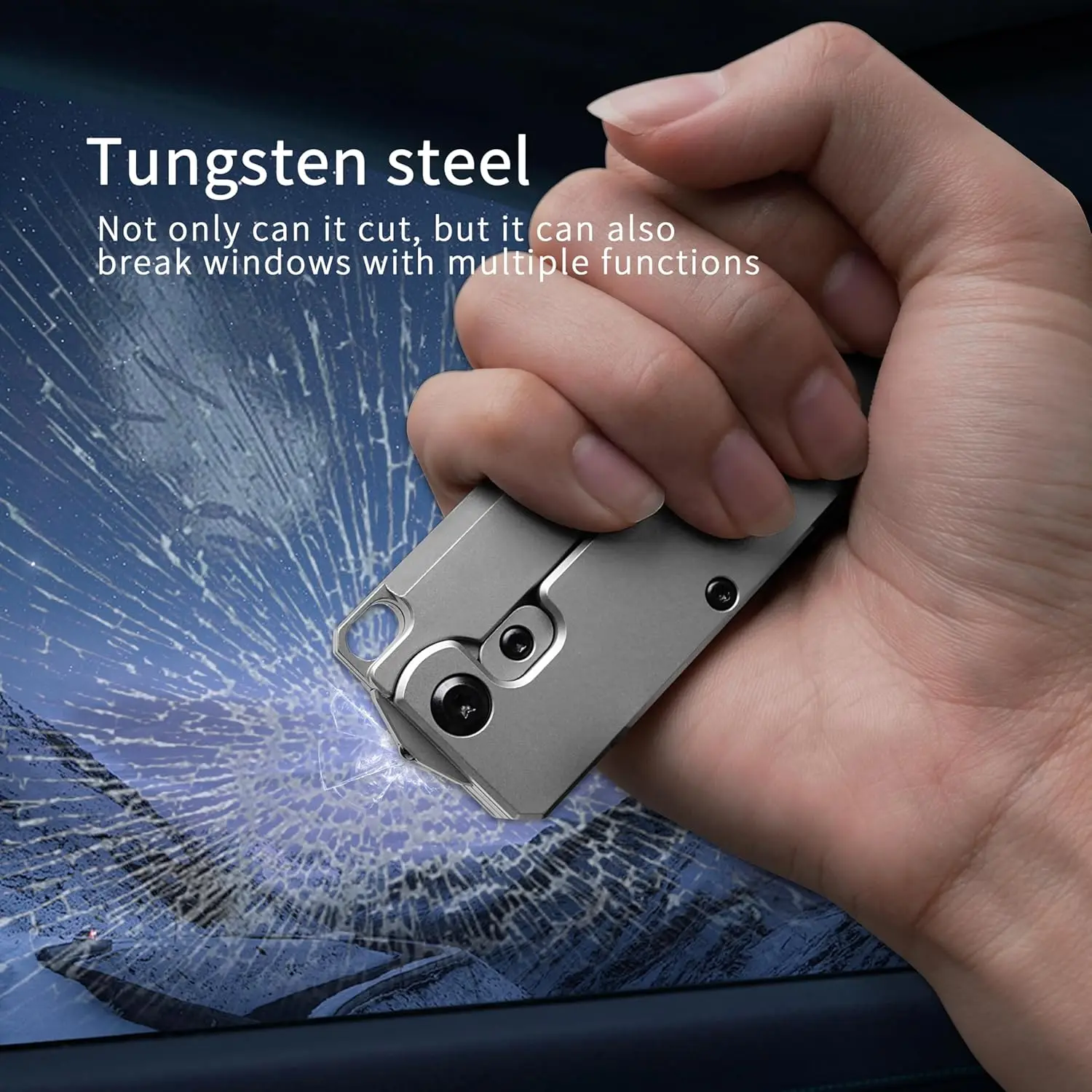 FEGVE TC347 أداة متعددة الاستخ - مراجعة Comb Pocket Titanium وسعره