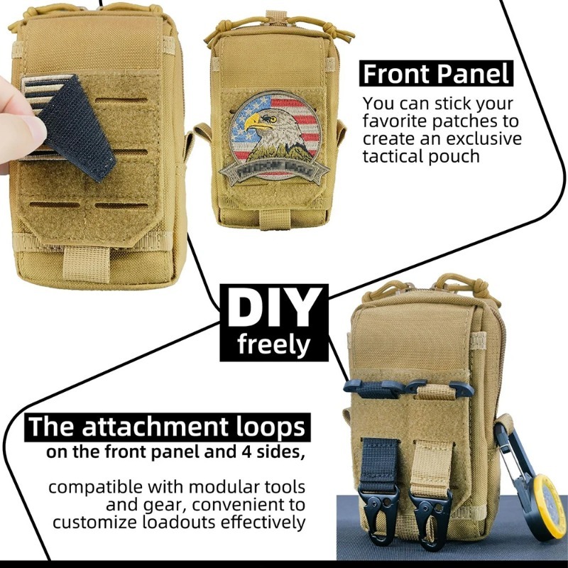 حقيبة خصر تكتيكية متعددة الاست - مراجعة Edc Carry Box وسعره