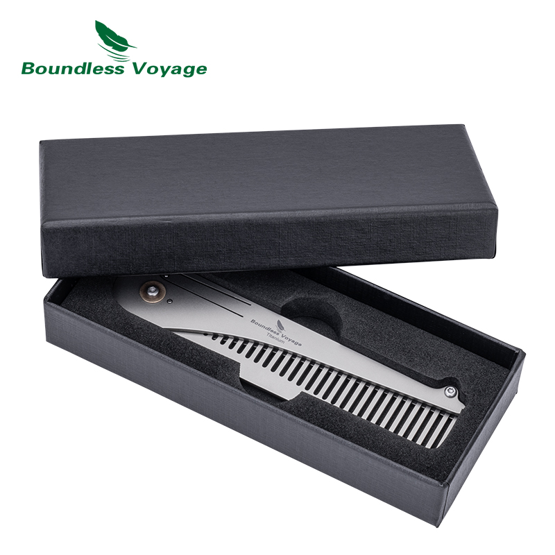 مشط لا حدود له من التيتانيوم ق - مراجعة Comb Pocket Titanium وسعره