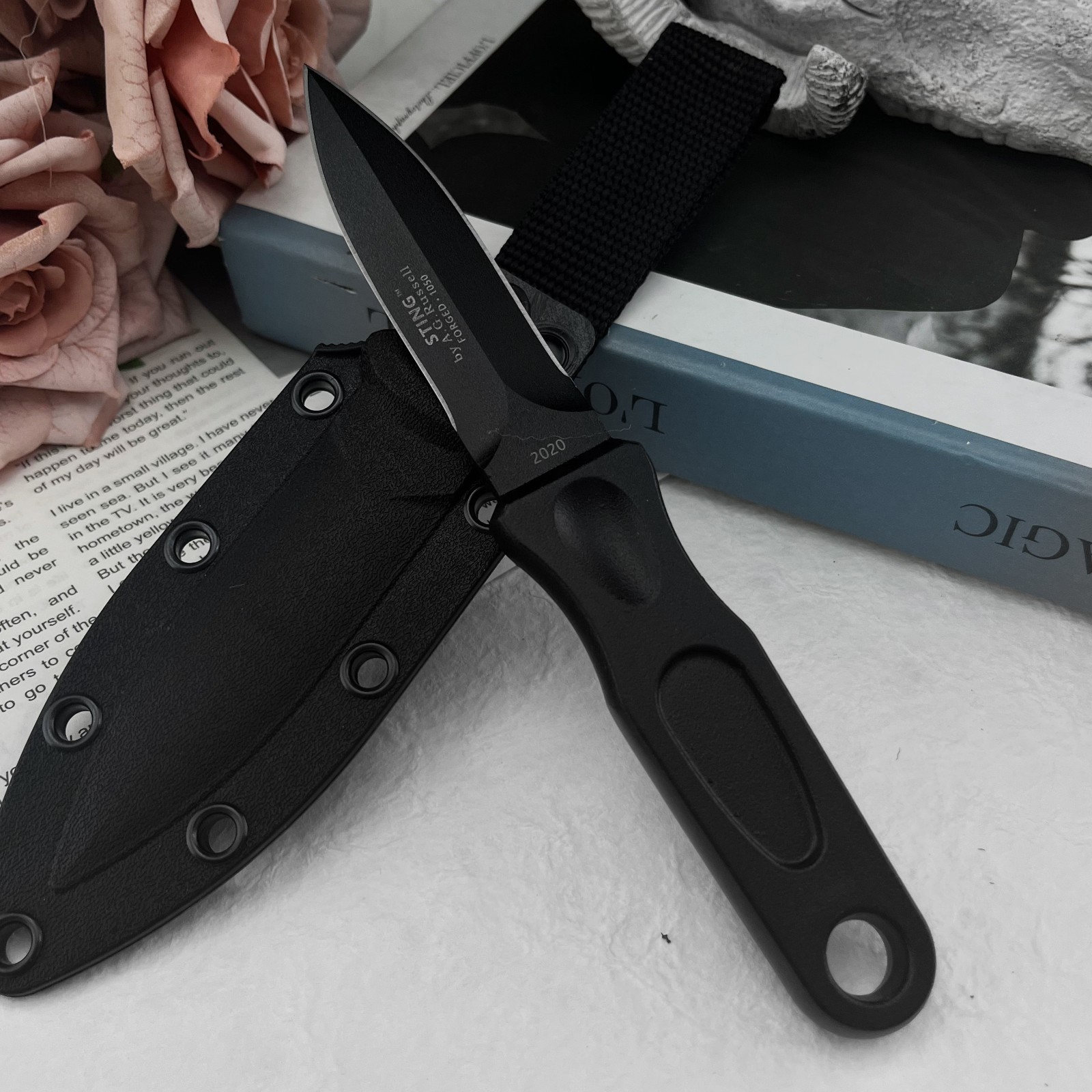 سكين متعدد الوظائف ذو نصل ثابت - مراجعة Edc Everyday Carry Gear وسعره
