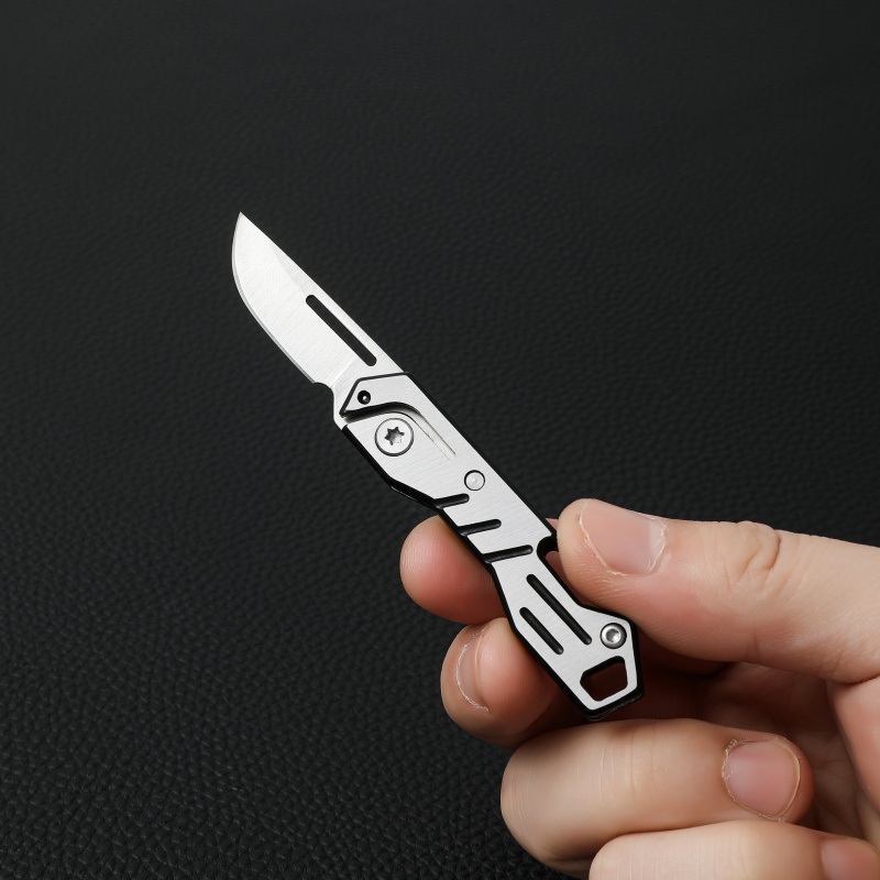 سكين جيب صغير قابل للطي مع فتا - مراجعة Edc Carry For Men وسعره