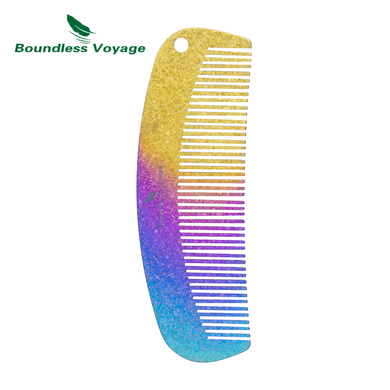 مشط شعر ولحية من التيتانيوم من - مراجعة Comb Pocket Titanium وسعره