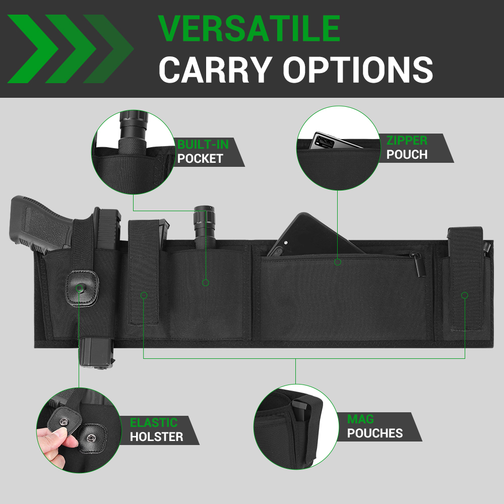 حافظة مسدس للخصر، حافظة مسدس م - مراجعة Edc Carry Pistols وسعره