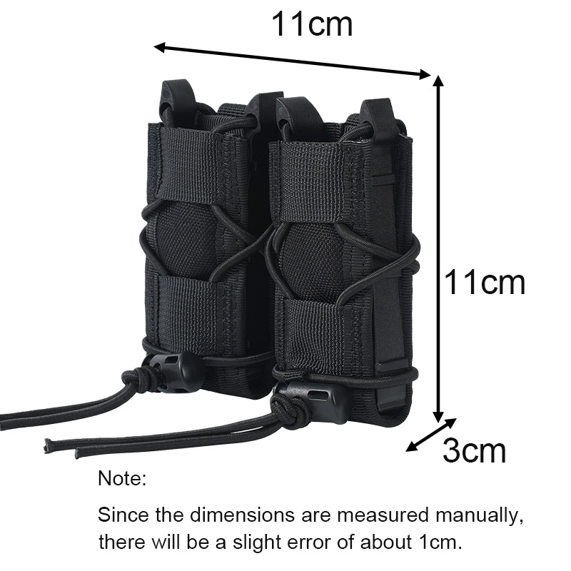 حقيبة مجمعة مزدوجة/ثلاثية لمسد - مراجعة Edc Carry Holster وسعره