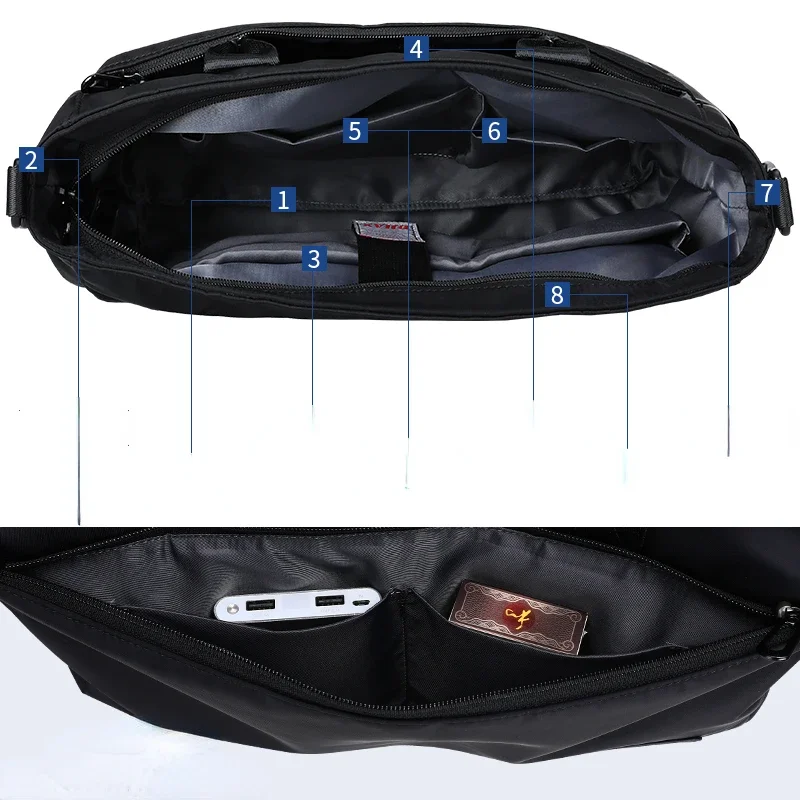BJIAX حقيبة حمل ، حقيبة أعمال  - مراجعة Edc Carry Bag وسعره