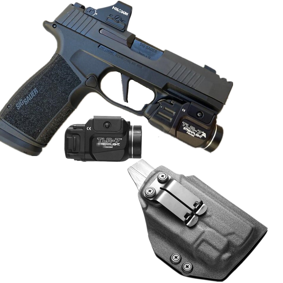 حافظة kydex IWB لـ Sig Sauer p - مراجعة Edc Flex Carry Belt وسعره