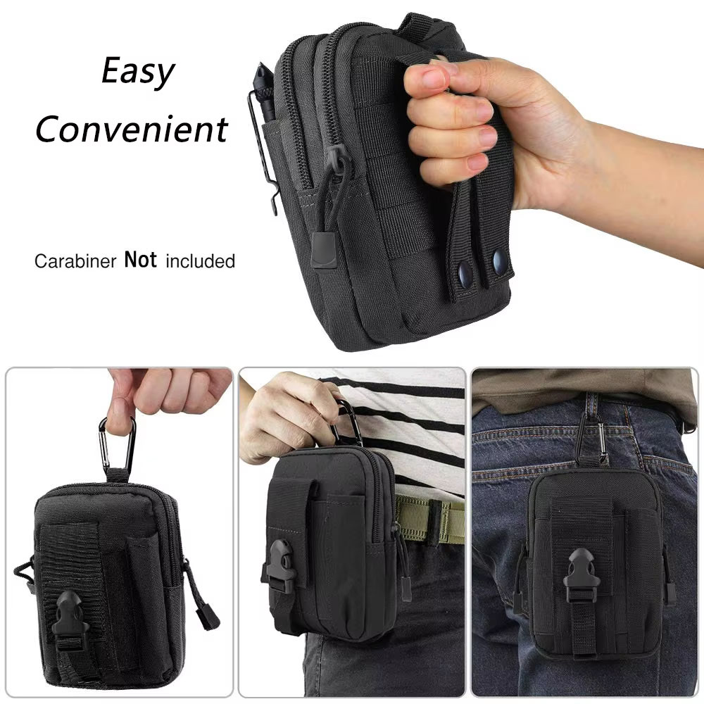 حقيبة خصر تكتيكية متعددة الوظا - مراجعة Edc Carry Belt وسعره